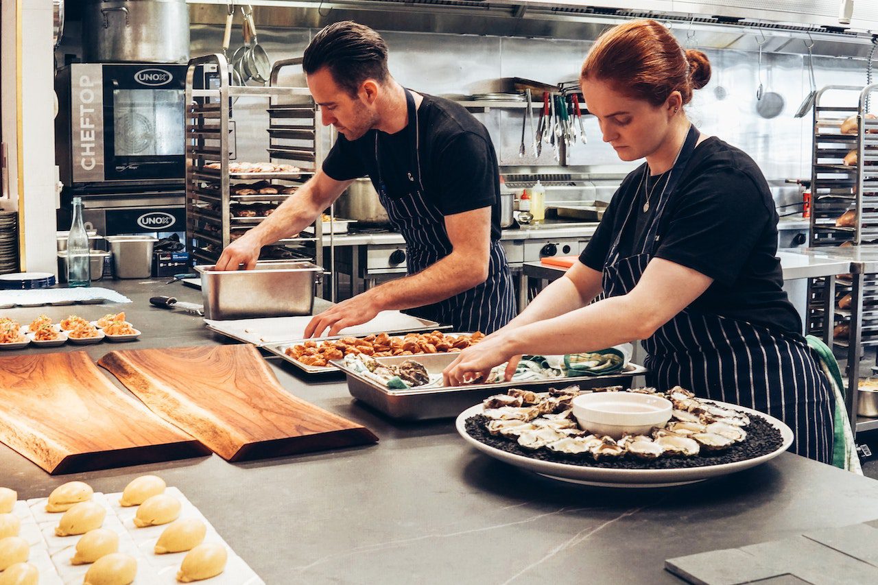 commercial kitchen